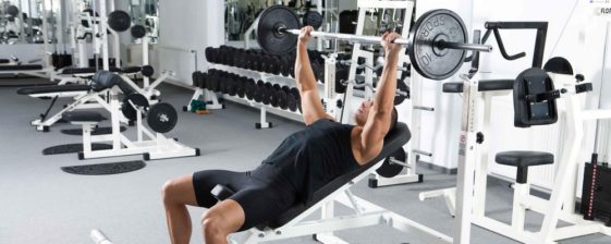 développé incliné