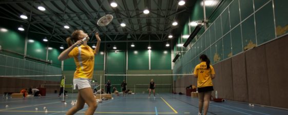règles du jeu au badminton